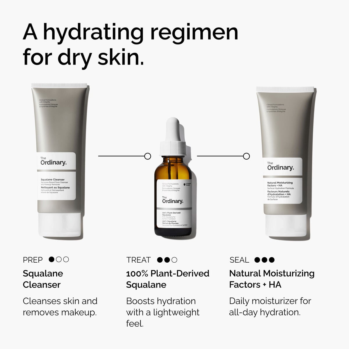 100% Plant-Derived Squalane - Calm Finish