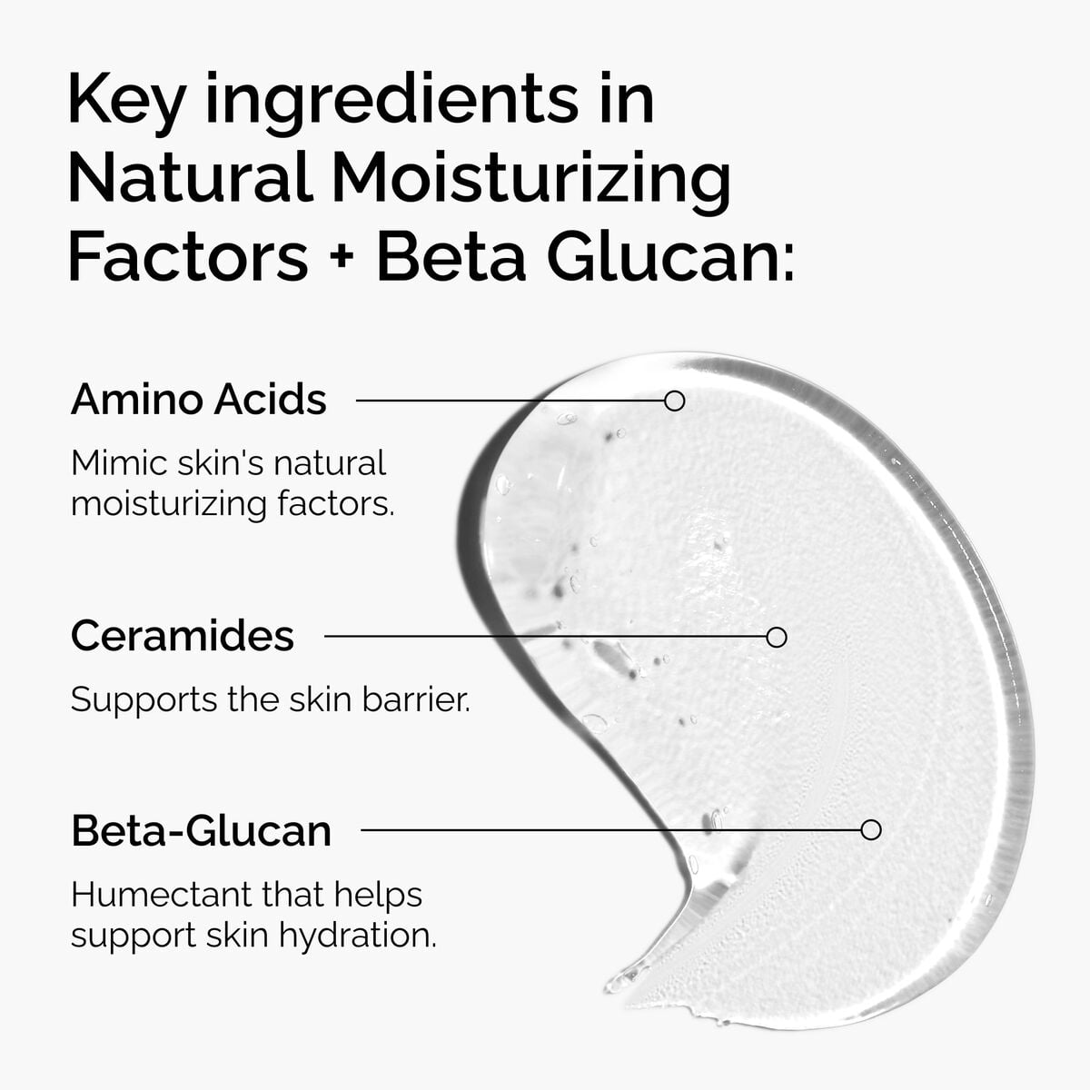 Natural Moisturizing Factors + Beta Glucan - Daily Clean