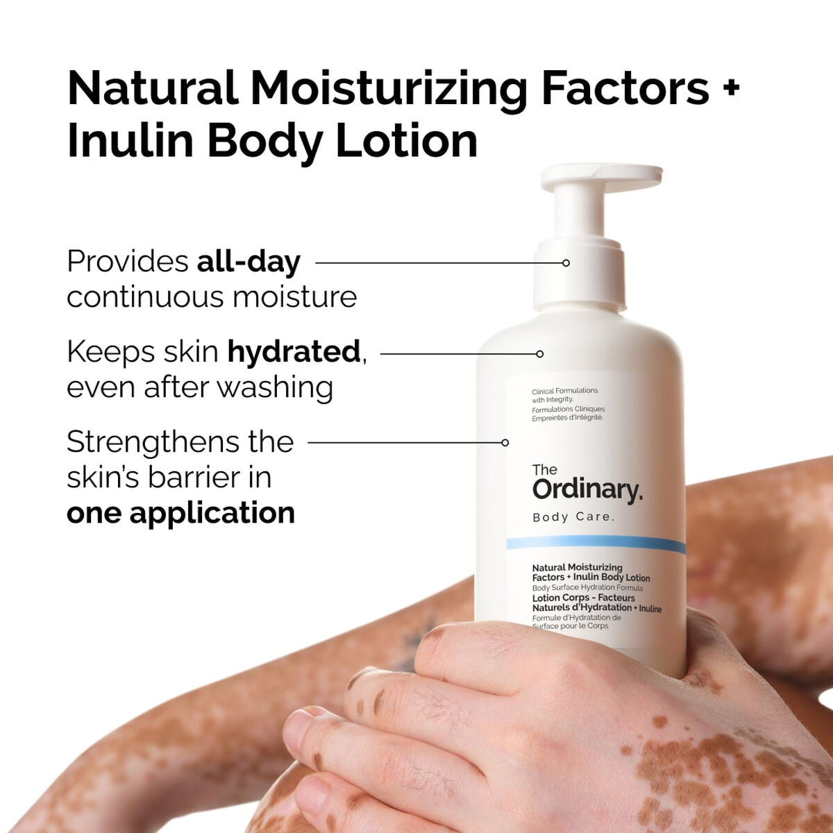 Natural Moisturizing Factors + Inulin Body Lotion - Clean Scalp