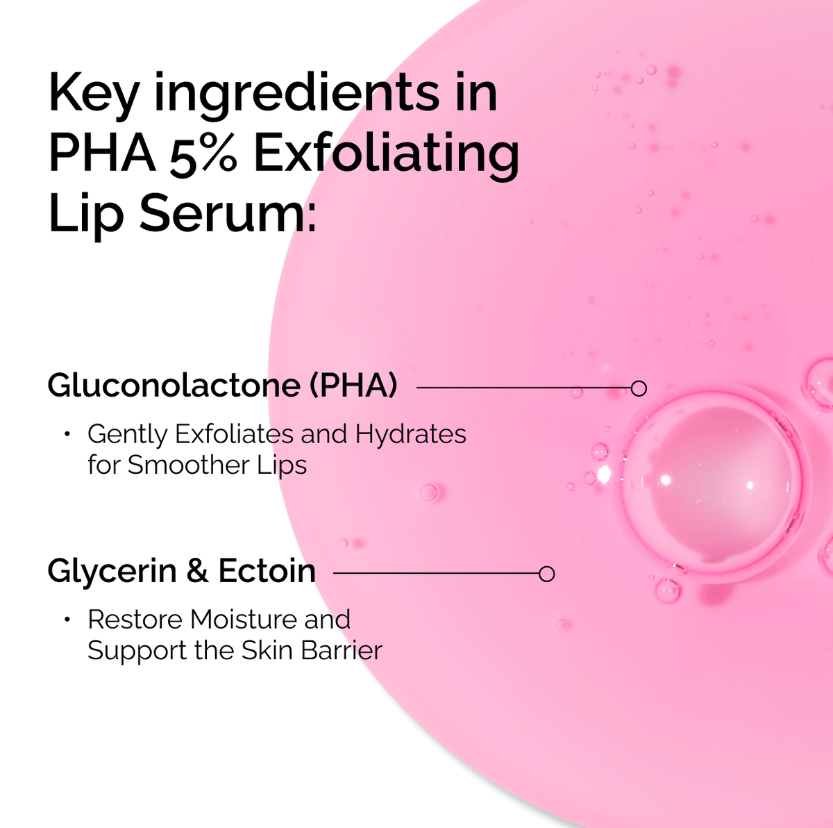 PHA 5% Exfoliating Lip Serum - Modern Glow
