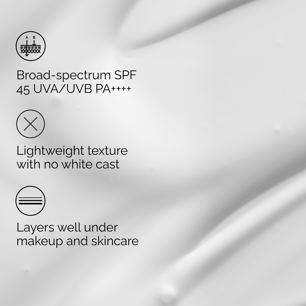 UV Filters SPF 45 Serum - Fresh Notes